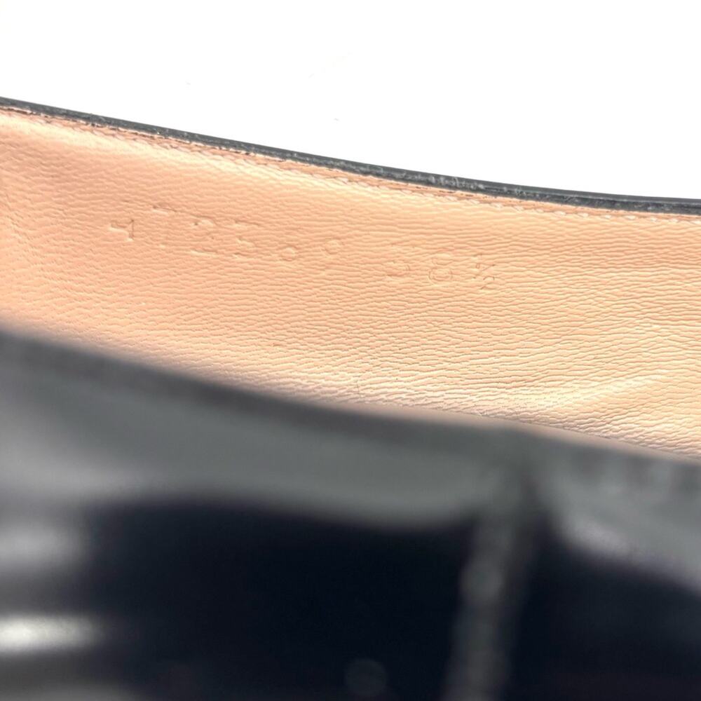 Gucci Elaisa Pearl Removable Bow Pointed Toe High Heel Pumps 38.5 - Picture 12 of 12